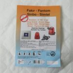 Fakir Emotion 2100 - 2200- 2300 Toz Torbası