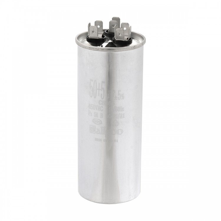 6dab628901be4503bf0db4faaaf1bac6 KONDASTÖR 50+5 µF 450 VAC - 50/60 Hz ALLGOO - Görsel 1