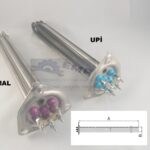 BÜYÜK ÜÇGEN 30 cm. 6000 Watt 380/230V BULAŞIK REZİSTANS