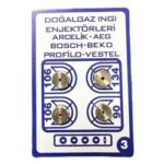 DOĞALGAZ ENJEKTÖR 7MM